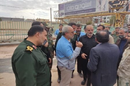 بازدید وزیر کشور از مناطق سیل‌زده رفسنجان