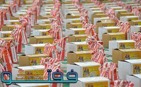 ۱۲۰بسته معیشتی بین نیازمندان منطقه بهشت وحدت زرند توزیع گردید