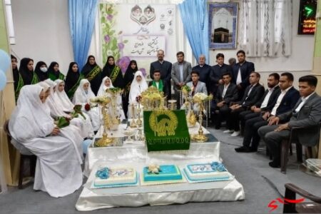 برگزاری جشن ازدواج آسان ۸ زوج جوان رفسنجانی