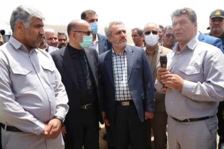 وزیر صمت از طرح‌های توسعه مس سرچشمه رفسنجان بازدید کرد