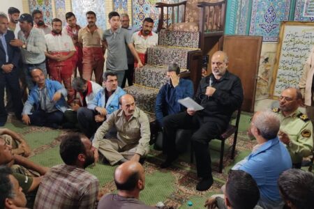 واحدهای بیشتری برای کمک رسانی به مردم «کوثرریز» مستقر می‌شوند