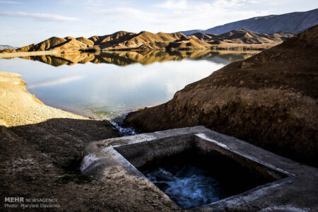 سد خاکی روستای «عابرخان » سوراخ شد