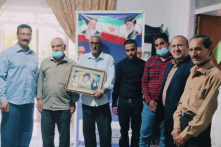 یادواره شهدای خانگی شهید جاویدالاثر اشرف گنجویی و شهید احمد نژاد برگزار شد