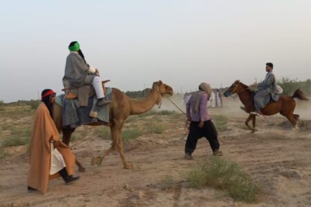 بازسازی واقعه غدیر خم در کوهبنان