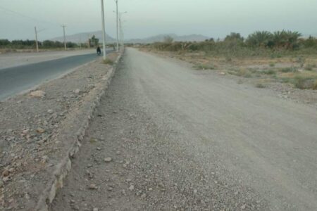 باند خاکی مسیر بوستان یاس راور، امان مردم را بریده