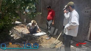 محرومیت زدایی توسط گروه جهادی قاضی زاده
