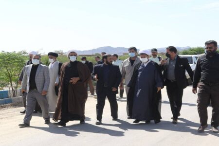 بازدید امام جمعه کرمان از مناطق آسیب دیده سیریز و یزدانشهر