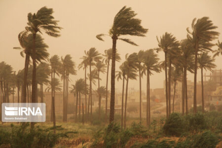 طوفان و گردوخاک نیمه شرقی کرمان را دربرخواهد گرفت