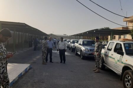 مانور حفاظت از اراضی کشاورزی در ۳۵ روستای جبالبارز جیرفت برگزار شد