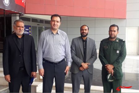 مراسم تکریم ومعارفه مسول کانون بسیج ورزشکاران شهرستان سیرجان