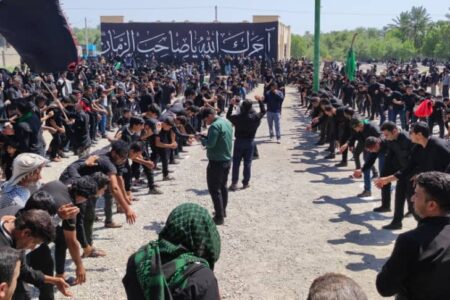 عزاداری مردم شهرستان فاریاب در پی فرارسیدن عاشورای حسینی