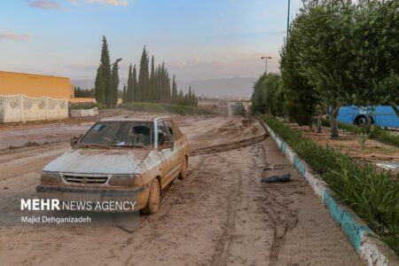 امدادرسانی در زیدآباد/ خطری شهر را تهدید نمی کند
