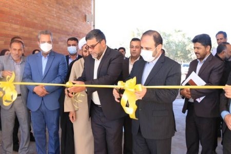 بهره‌برداری از یک طرح خدماتی در رفسنجان با حضور معاون وزیر علوم