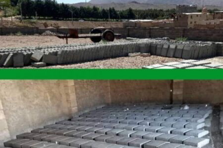 طرح موفق درآمدزایی شهرداری کوهبنان در راه اندازی کارگاه جدول زنی