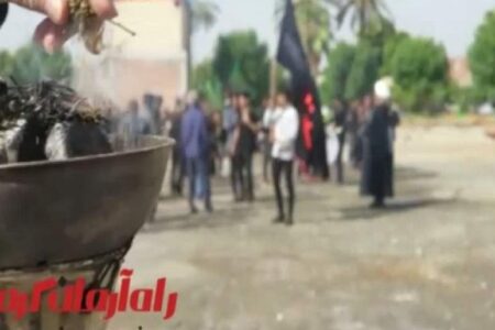 تجمع هیئت های مذهبی شهرستان فارباب همزمان با تاسوعای حسینی برگزار شد