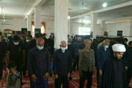 نماز ظهر عاشورا در منوجان اقامه شد