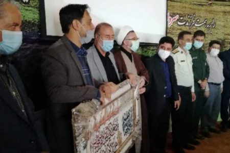 مراسم تکریم و معارفه بخشداران مرکزی و هنزا در رابر برگزار شد