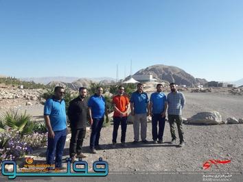 کوهنوردی کارکنان و سربازان ناحیه مقاومت بسیج حضرت امیرالمومنین(ع)به مناسبت سالروز ورود آزادگان به میهن اسلامی