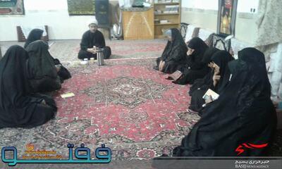 برگزاری نشست فرهنگی، مسجد ومحله اسلامی بابسیجیان شورای  پایگاه ها راین