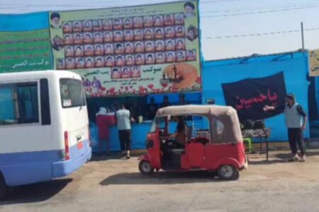 پذیرایی موکب شهرستان کوهبنان از زائرین اربعین حسینی در کربلای معلی