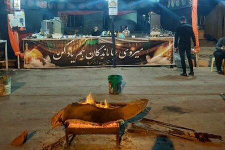 شور و دلدادگی حسینی با برپایی موکب «عشاق العباس(ع)» در دیلم