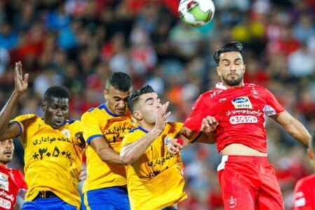 گل اول نفت مسجد سلیمان به پرسپولیس توسط نریمان‌جهان+فیلم