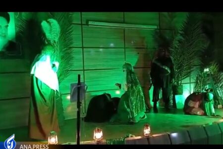 هنر آئینی و سنتی تعزیه‌خوانی با نوای سوزناک «سائلین»