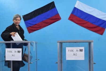 نتایج اولیه همه‌پرسی الحاق بخشی از اوکراین به روسیه: اکثریت ساکنان موافق هستند