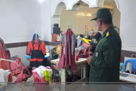 سرکشی فرمانده سپاه شهرستان فاریاب از طرح های اشتغال زایی  بسیج سازندگی