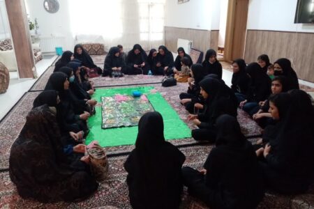 پایگاه کریمه اهل بیت (علیه السلام ) با دختران مرکز نگهداری سلیمه زرند