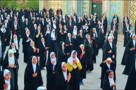 اجرای سرود سلام فرمانده در شهداد