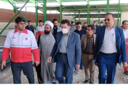 روند برپایی موکب پذیرایی از زائرین اربعین تسریع می یابد