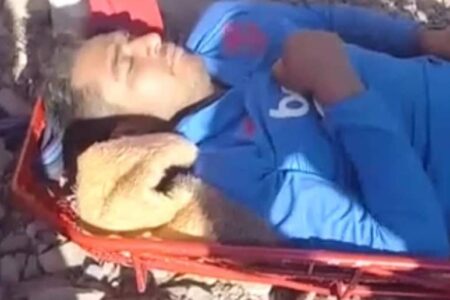 نجات چتر باز مجروح شده توسط اهالی روستای گورچوئیه چترود