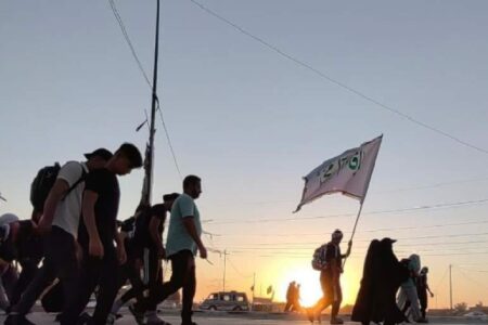 روایت قدم های عاشقی، روز دوم پیاده‌روی اربعین تا عمود ۴۵۰