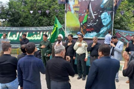 همایش پیاده روی جاماندگان اربعین حسینی در عنبرآباد