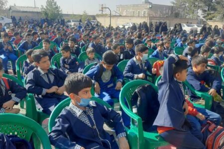 بازگشایی مدارس در زرند