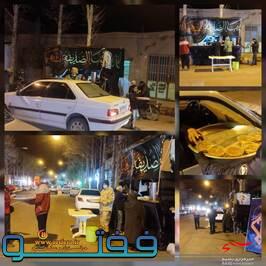 برپایی موکب سردار دلها توسط حوزه پیامبراعظم (ص)راین