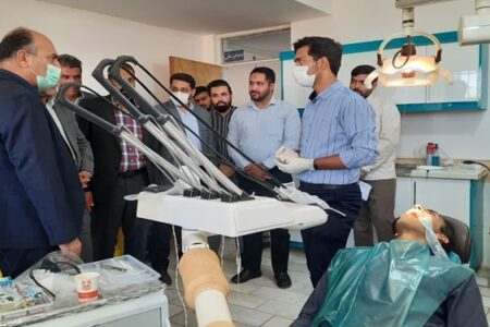 اجرای پنجمین طرح جهادی درمانی بسیج جامعه پزشکی رفسنجان در جوادیه فلاح