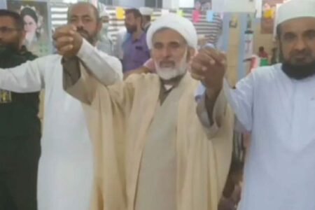 آیین همدلی شیعه و سنی در شهرستان منوجان