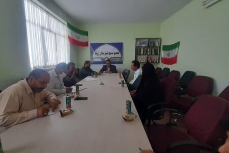 نشست خبری مسئول مجمع بسیج این شهرستان  برگزارگردید