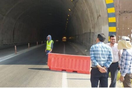 تونل منوجان – رودان مسدود شد