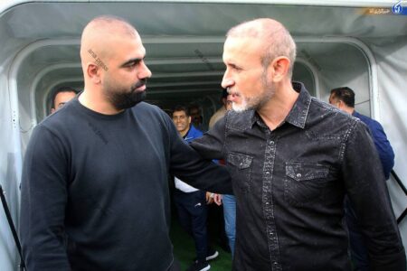 دیدار پرسپولیسی‌های سابق در ورزشگاه قایقران انزلی+تصاویر