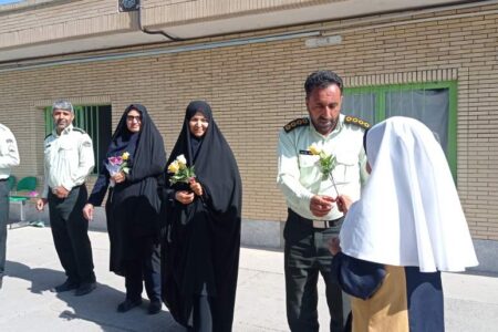 تجلیل از حافظان امنیت در رابر