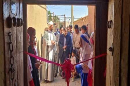 افتتاح دومین واحد بومگردی دهستان دشتخاک شهرستان زرند