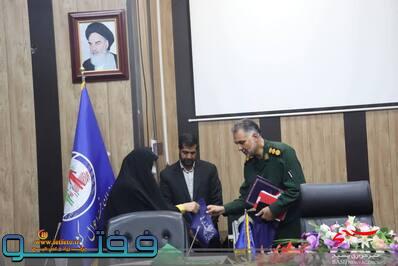 بزرگداشت یادواره شهدای رزمندگان زن کرمان در اداره کل ثبت احوال