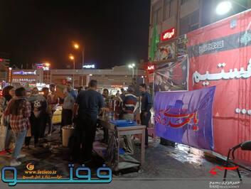 به مناسبت امامت امام زمان(عج)برپایی موکب درمیدان آزادی توسط بسیج اصناف ناحیه امیرالمومنین(ع)