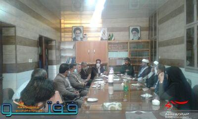 برگزاری جلسه شورای هماهنگی برای مدارس شهر راین توسط بسیج