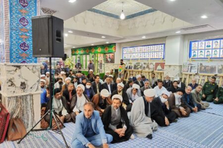 دومین سالگرد ارتحال امام‌جمعه پیشین کرمان در بیت‌الزهرای سردار دل‌ها+فیلم