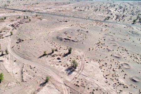 یک تعرض به محوطه ساسانی