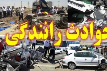 تصادف پژو با تانکر یک کشته برجا گذاشت